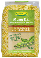 Mung Dal, Mungbohnen halb, geschält