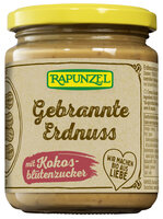 Gebrannte Erdnuss mit Kokosblütenzucker