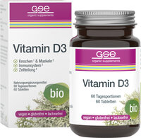 Vitamin D3 Compact (Bio), 60 Tabletten à 500 mg