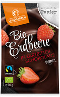 Bio FT Erdbeere in Zartbitter-Schokolade 50g
