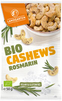 Bio Cashews Rosmarin Meersalz 50g