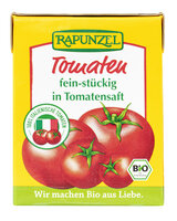 Tomaten fein-stückig in Tomatensaft im Tetra Pak