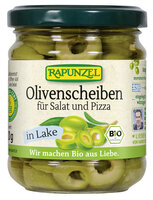 Olivenscheiben für Salat und Pizza