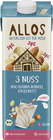3 Nuss Macadamia Mandel Haselnuss Drink