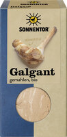 Galgant gemahlen, Packung