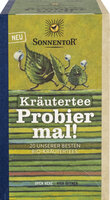 Kräutertee Probier mal!, Doppelkammerbeutel