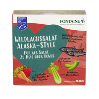 Wildlachs Salat Alaska-Style
