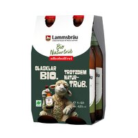 Neumarkter Lammsbräu Bio Naturtrüb alkoholfrei 4x0,5l