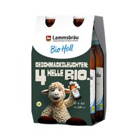 Neumarkter Lammsbräu Bio Hell 4x0,5l