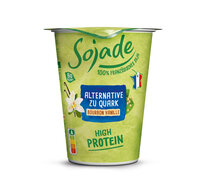 Bio Soja Alternative zu Quark Vanille