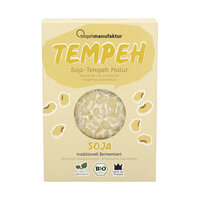 Tempeh Natur, Haltbar - aus regional angebauten Bio-Sojabohnen