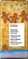 Gianduja Schokolade mit Lebkuchen und Caramel