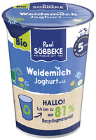 Bio-Weidemilch Naturjoghurt mild 3,8 % 500 g Becher