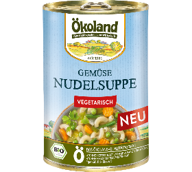 Gemüse-Nudelsuppe, 400 g