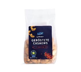 geröstete Cashews mit pikantem Chili, 150 g