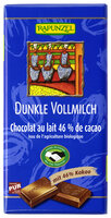 Vollmilch Schokolade 46% Kakao Dunkel HIH