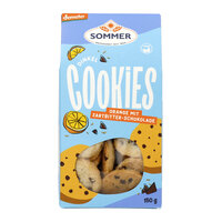 Demeter Dinkel Cookies Orange mit Zartbitter-Schokolade, vegan