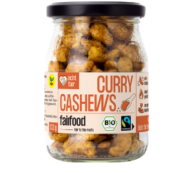 Cashews Ofengeröstet Curry & Salz, 133 g