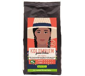 Heldenkaffee Kolumbien ganze Bohne, 250 g