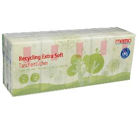 Recycling Taschentücher 4-lagig, 15 Stück