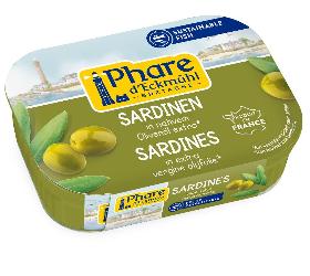 Sardinen mit Olivenöl extra, 135 g