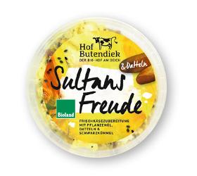 Frischkäse Sultans Freude mit Datteln, 150 g
