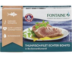 Thunfisch-Bonito in Sonnenblumenöl, 120 g