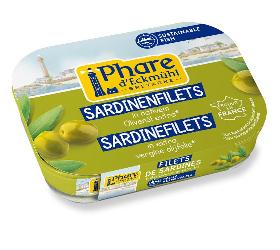 Sardinenfilets mit Olivenöl extra, 100 g