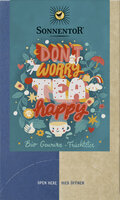 Don't worry, TEA happy Tee, Doppelkammerbeutel