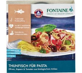 Thunfisch für Pasta Oliven, Kapern & Tomaten, 200 g