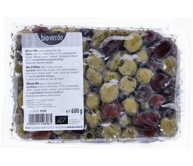 Oliven-Mix ohne Stein mariniert, 600 g