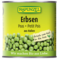 Erbsen in der Dose