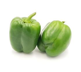 Paprika grün
