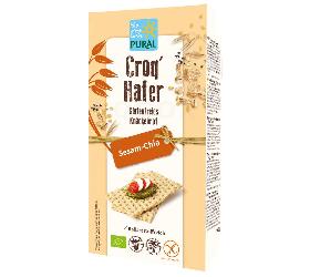Croq'Hafer Sesam-Chia Knäckebrot, 160 g
