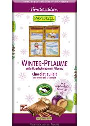 Winter-Pflaume Vollmilchschokolade, 80 g
