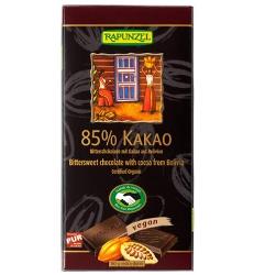 Bitterschokolade mit 85 % Kakao, 80 g