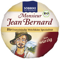 Bio Weichkäse Monsieur Jean Bernard würzig 60 % Fetti i. Tr.
