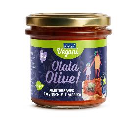 Brotaufstrich Olala Olive, 140 g