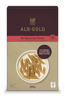 ALB-GOLD Bio Naturreis Penne 250g