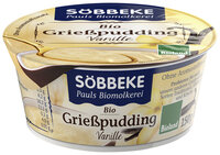 Bio Grießpudding Vanille