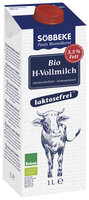 Haltbare Bio-Vollmilch, laktosefrei