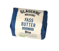 GM Bio Fassbutter gesalzen, Sauerrahm 250g