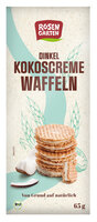 Dinkel-Kokoscreme-Waffeln