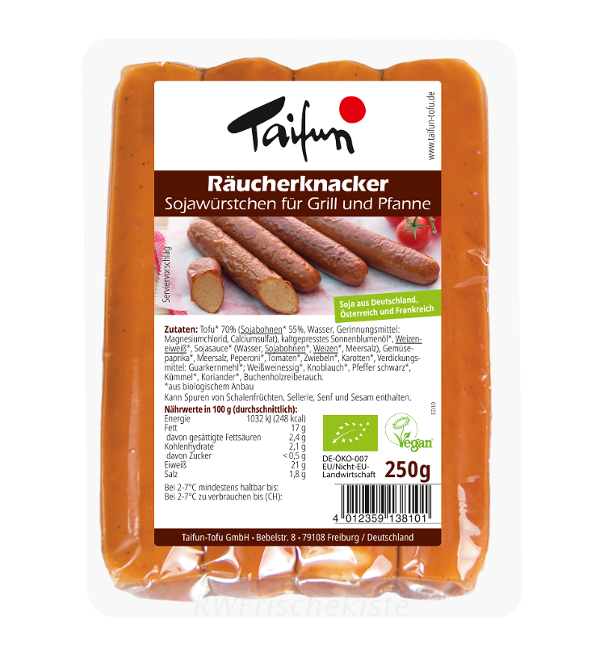 Produktfoto zu Räucherknacker Tofu