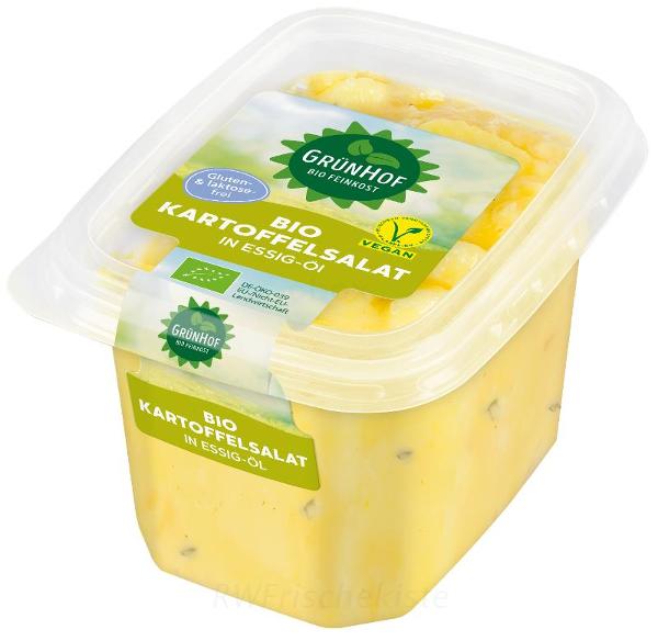 Produktfoto zu Grünhof Kartoffelsalat mit Essig und Öl