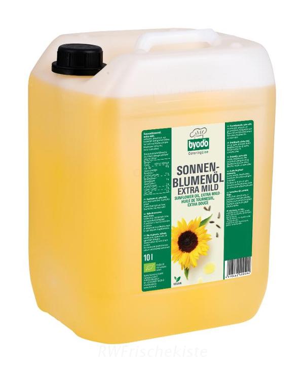 Produktfoto zu Sonnenblumenöl nativ 10L