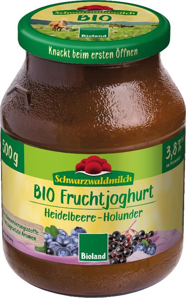 Produktfoto zu Joghurt Heidelbeer-Holunder