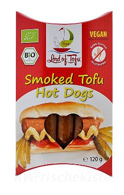 Smoked Tofu Hot Dogs