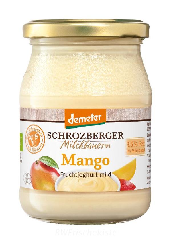 Produktfoto zu Mango Fruchtjoghurt 250g