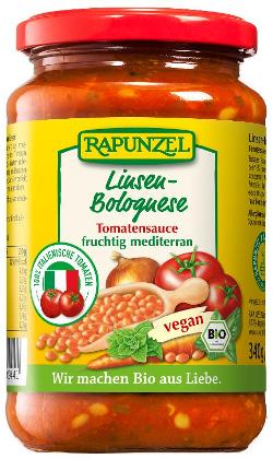 Tomatensauce Linsen-Bolognese,